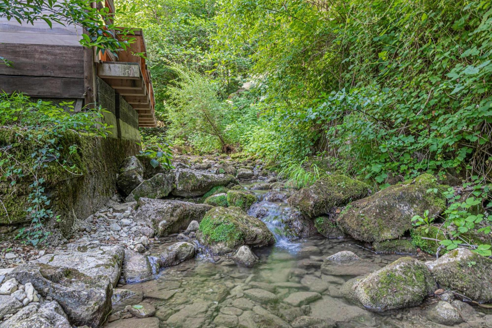 House By The Stream - Happy Rentals Avce Kültér fotó